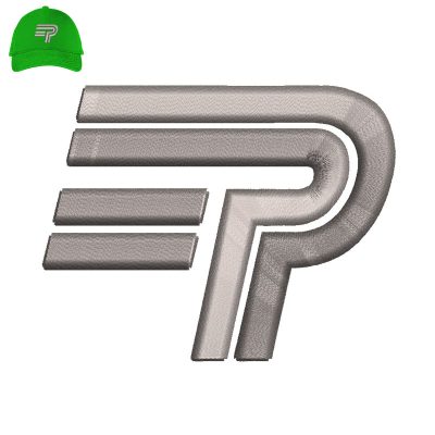 Power Traine 3d Puff Embroidery logo for Cap.