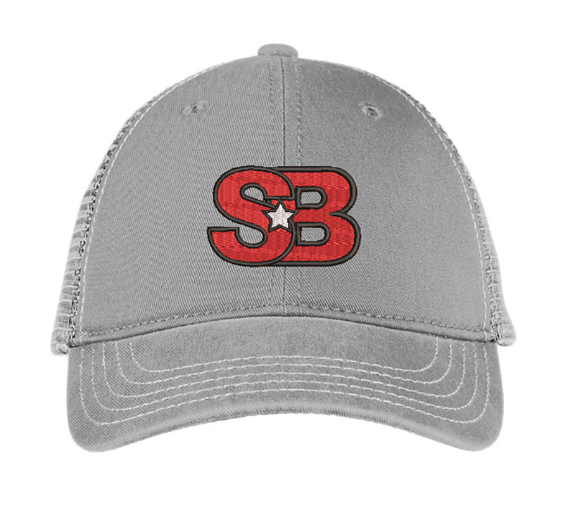 Best SB Letter Embroidery logo for Cap.