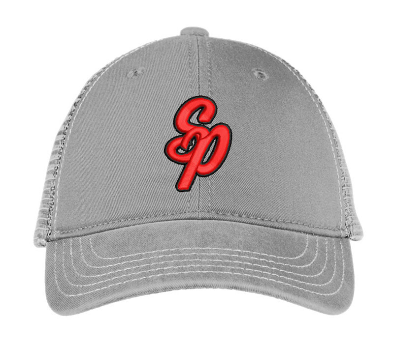 SP Letter 3d Puff Embroidery logo for Cap.