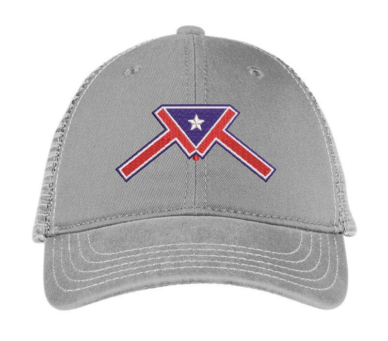 T Flag Embroidery logo for Cap.