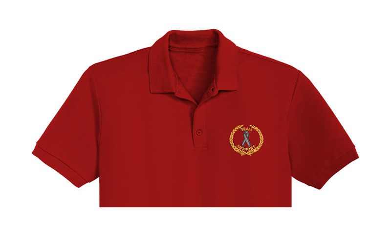 Team Anthony Embroidery logo for Polo Shirt.