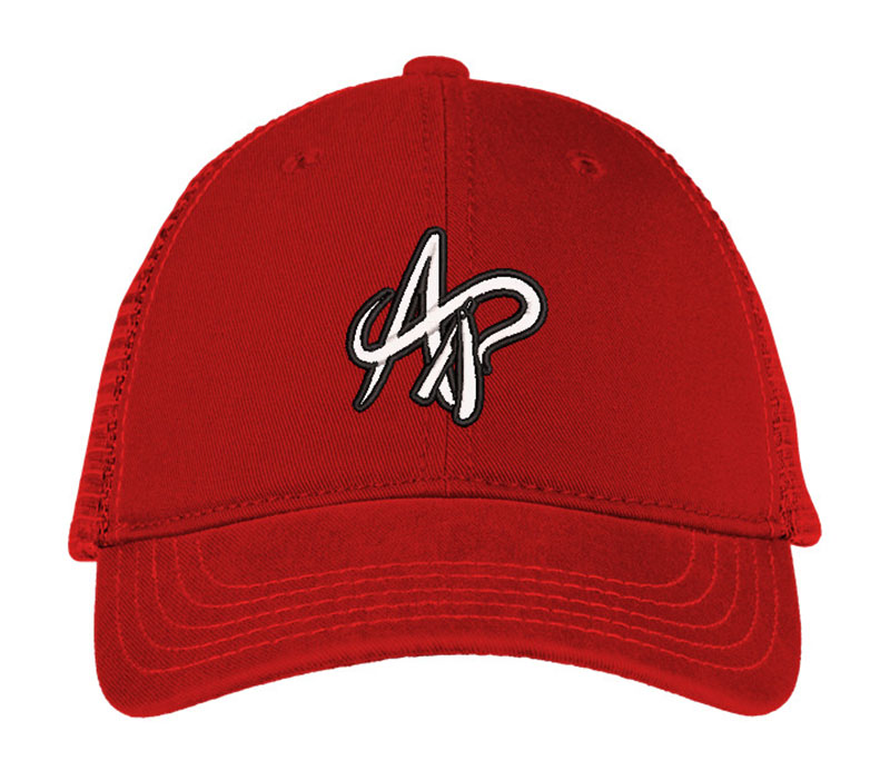 AP Letter Embroidery logo for Cap.