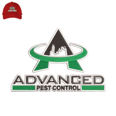 Advanced Pest Control Embroidery logo for Cap.