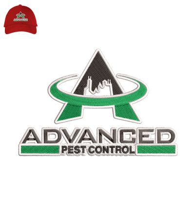 Advanced Pest Control Embroidery logo for Cap.
