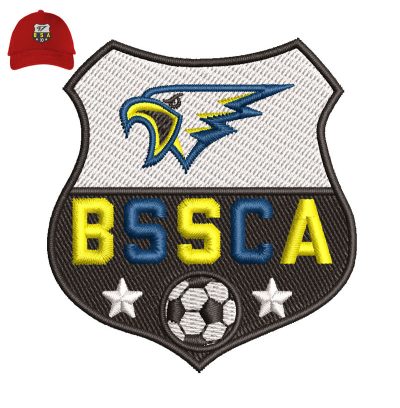 Bright Star Secondary Academy Embroidery logo for Cap.