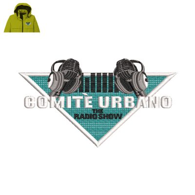 Comite Urbano Embroidery logo for Jacket.
