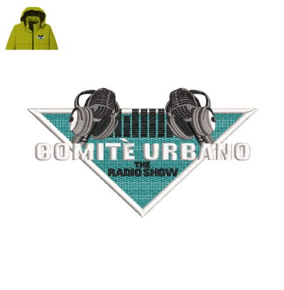 Comite Urbano Embroidery logo for Jacket.