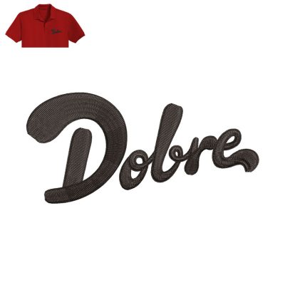 Dolre Embroidery logo for Polo Shirt.