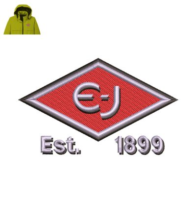 E-J Electric Installation Embroidery logo for Jacket.