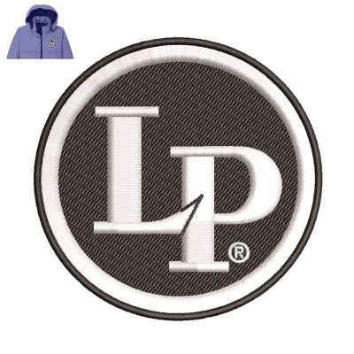 Latin Percussion Embroidery logo for Jacket.