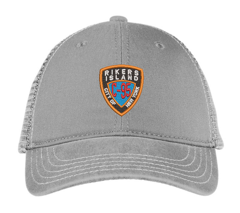 Rikers Island Embroidery logo for Cap.