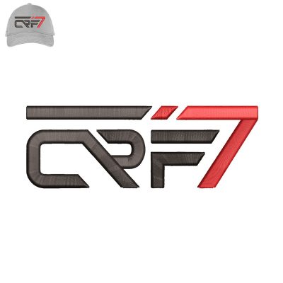 CRF Seven 3d Puff Embroidery logo for Cap.