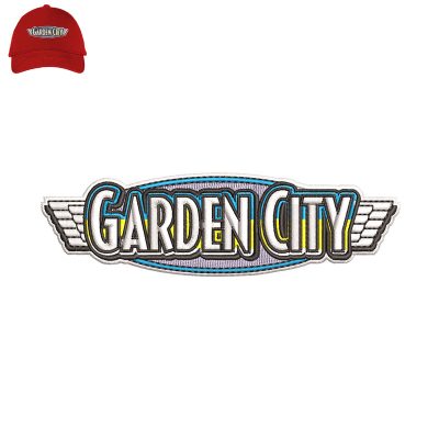 Garden City Embroidery logo for Cap.