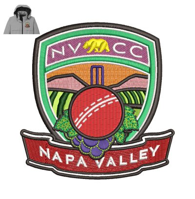 Napa Valley Embroidery logo for Jacket.
