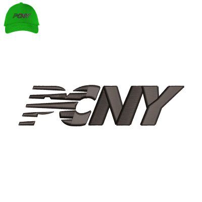 PCNY 3d Puff Embroidery logo for Cap.