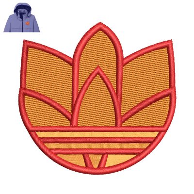 Adidas Embroidery logo for Jacket.
