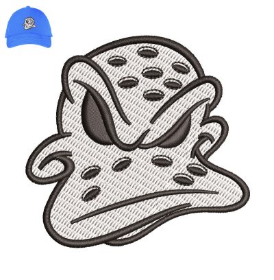 Anaheim Ducks Embroidery logo for Cap.