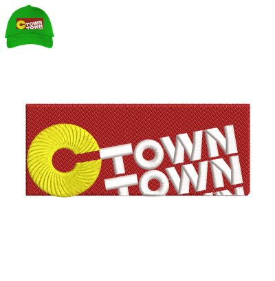 Ctown Supermarkets Embroidery logo for Cap.