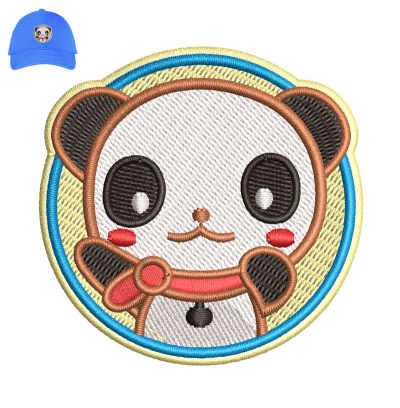 Wholesale Panda Embroidery logo for Cap.