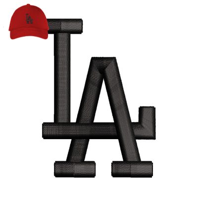 Los Angeles Embroidery logo for Cap.