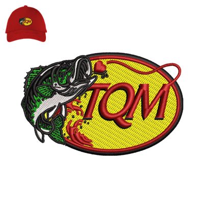 TQM Fuerza Regida Embroidery logo for Cap.
