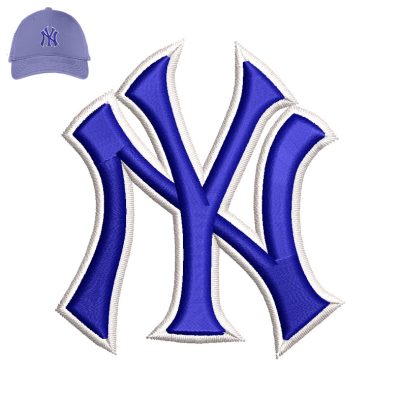 NY Yankees Embroidery logo for Cap.