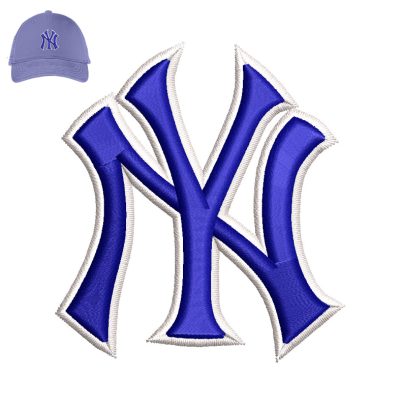 NY Yankees Embroidery logo for Cap.