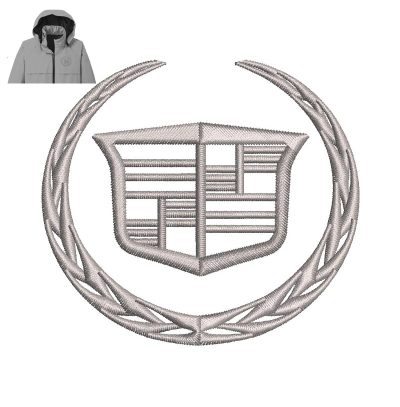 Best Cadillac Embroidery logo for Jacket.