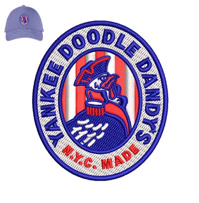 Yankee Doodle Dandy’s Embroidery logo for Cap.