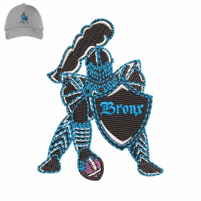 Bronx Knights Embroidery logo for Cap.