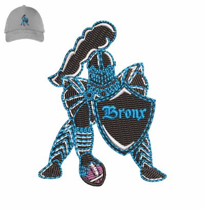 Bronx Knights Embroidery logo for Cap.