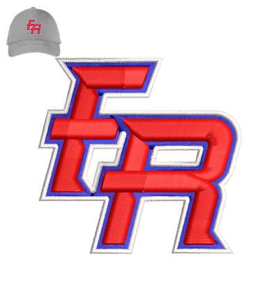 FR Embroidery logo for Cap.