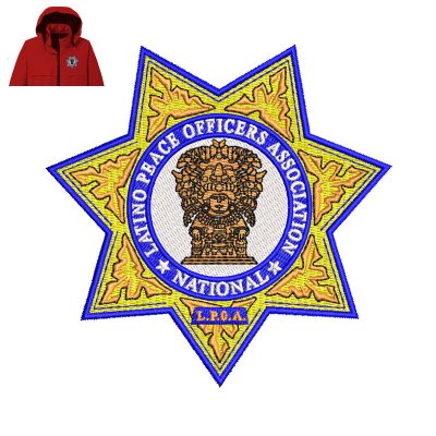 NLPOA Chapter Embroidery logo for Jacket.