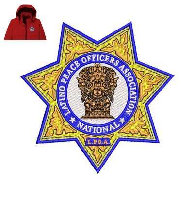 NLPOA Chapter Embroidery logo for Jacket.